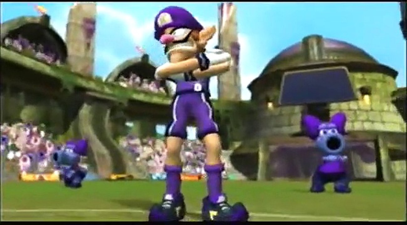 Super Mario Strikers: Luigi Vs Waluigi