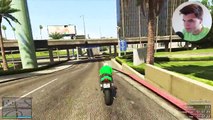 Drunk On Bikes (GTA 5 Funny Moments)