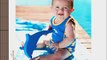 Baby wetsuit - Clown Fish - 6 -12 months - BabywarmaTM - neoprene swimsuit opens flat