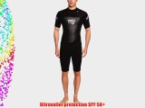 TWF Men's Turbo Shortie Wetsuit - Black Large