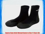 Swarm 5mm thick Wetsuit Boots in Size 11 (Euro 45)