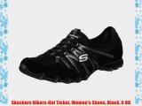 Skechers Bikers-Hot Ticket Women's Shoes Black 6 UK