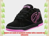 Heelys Propel 2.0 Black/Pink Kids Heely Shoe (UK 5)