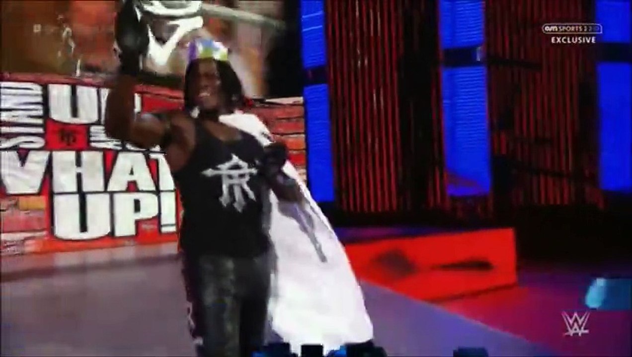(02.07.2015) Adam Rose (w/ Rosa Mendes) vs. R-Truth