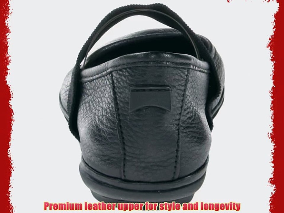 CAMPER Womens Right Ballet pumps 21595-018 Black 6 UK 39 EU