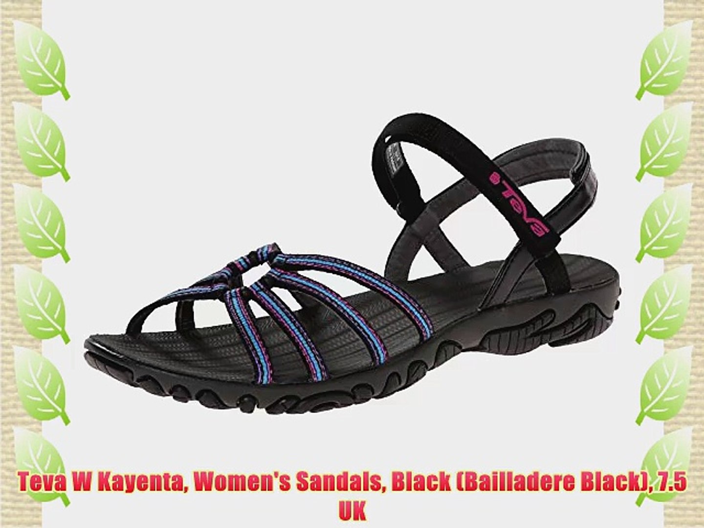 teva women's kayenta sandal black