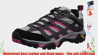 Merrell Moab Gore-Tex? Women's Trekking and Hiking Shoes J65318 Granite/Fuchsia Rose 8 UK