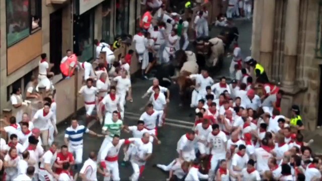 Running of the Bulls in Pamplona: 11 injured