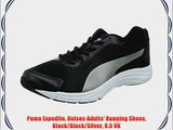 Puma Expedite Unisex-Adults' Running Shoes Black/Black/Silver 8.5 UK