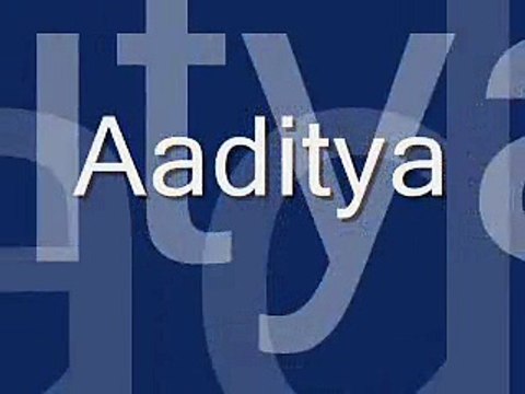 Indian Baby Names - Boy names starting with A