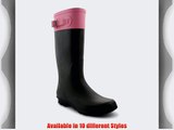 New Ladies Festival Rain Snow Waterproof Wellington Boots Winter UK Size 3-8