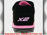 Heelys Dual Up Shoes - Black/pink JNR 12 Black / Pink