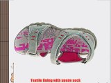 Ladies Womens PDQ Pink Grey Adventure Trail Walking Velcro Sportss Sandals Sizes 4 5 6 7 8