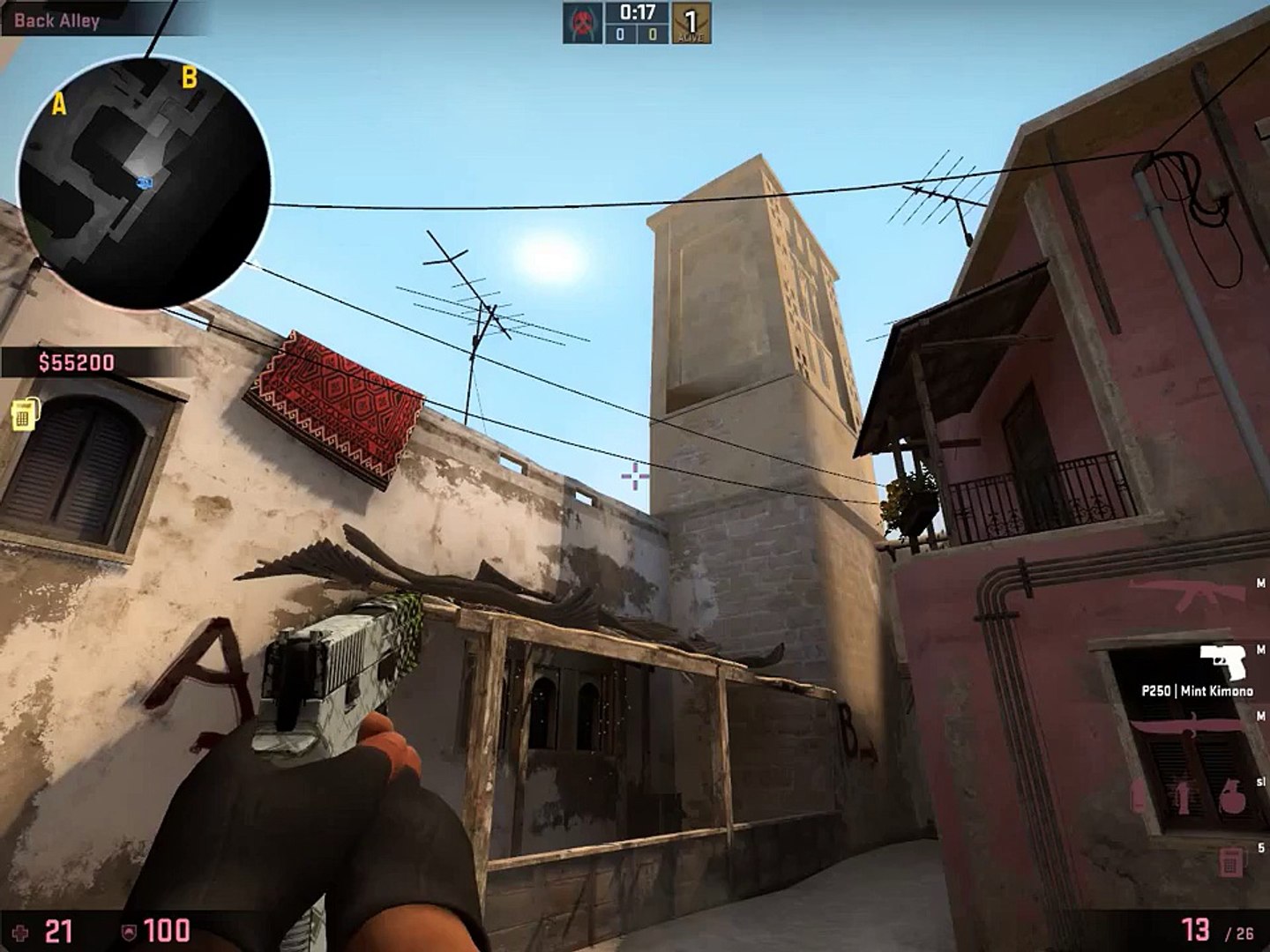 Counter Strike Global Offensive Short Smoke From B Mirage Video Dailymotion