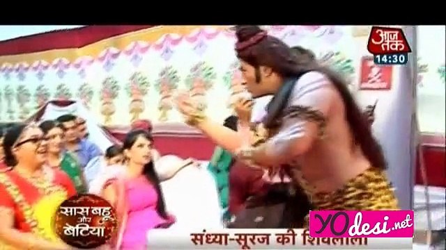 Sandhya-Sooraj Ki Shivleela!!! - Diya Aur Baati hum - 7th July 2015