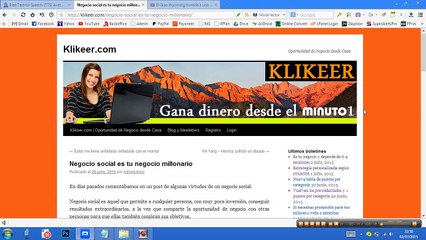 Klikeer - Negocio social es tu negocio millonario