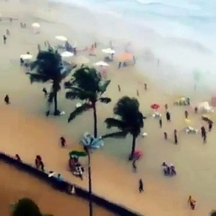 beach storm disaster