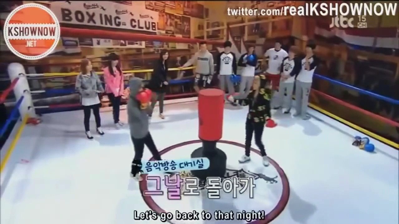 SNSD - Yoona vs Sunny Boxing