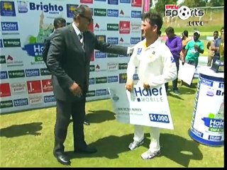 Yasir shah man of the series award winner post match interview