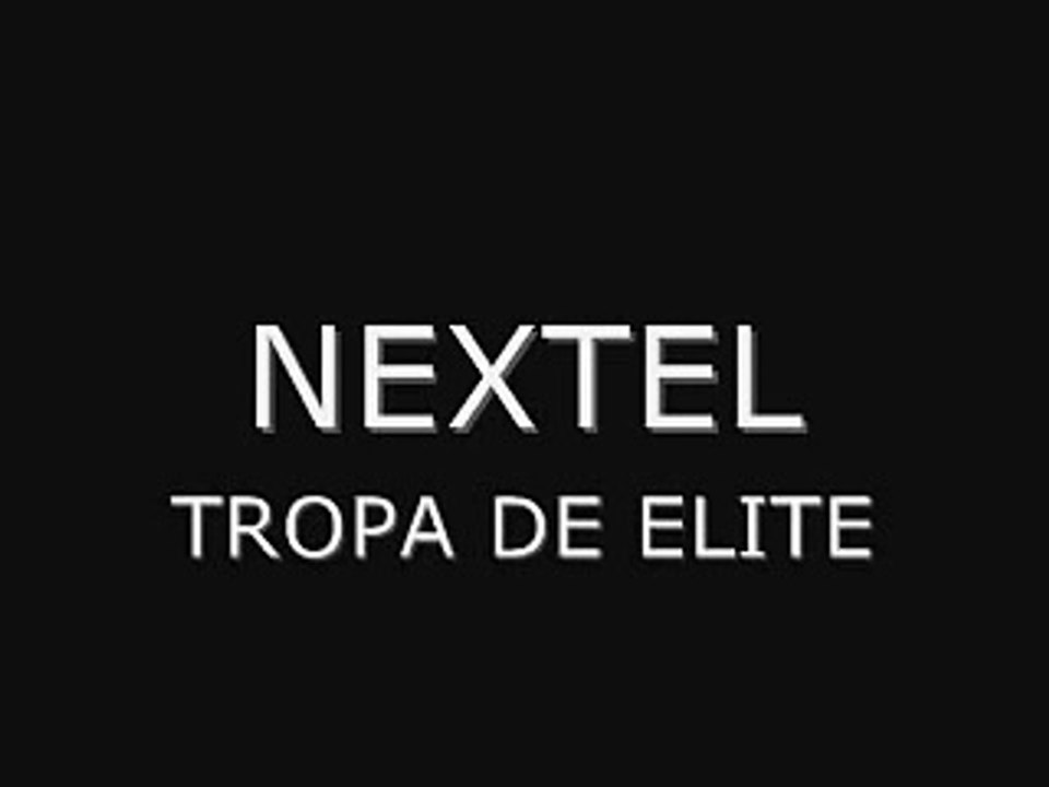 Toque Nextel Tropa de Elite