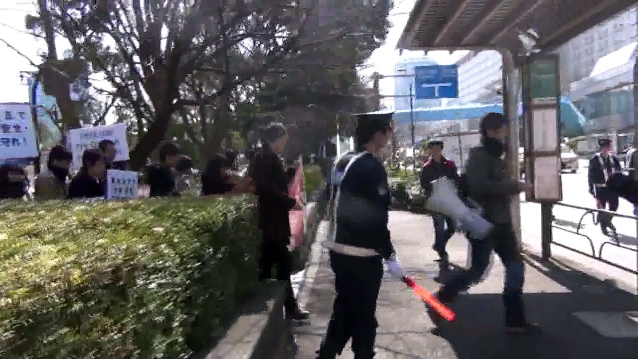 幸福の科学 学生部 国会議事堂前 デモ＆抗議活動＆陳情書提出