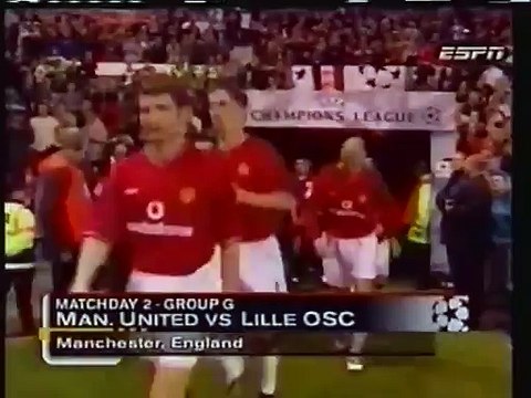 Manchester United vs LOSC (1-0) | Ligue des champions 2001-2002