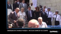Obsèques de Charles Pasqua - L'hommage ému de Nicolas Sarkozy : 