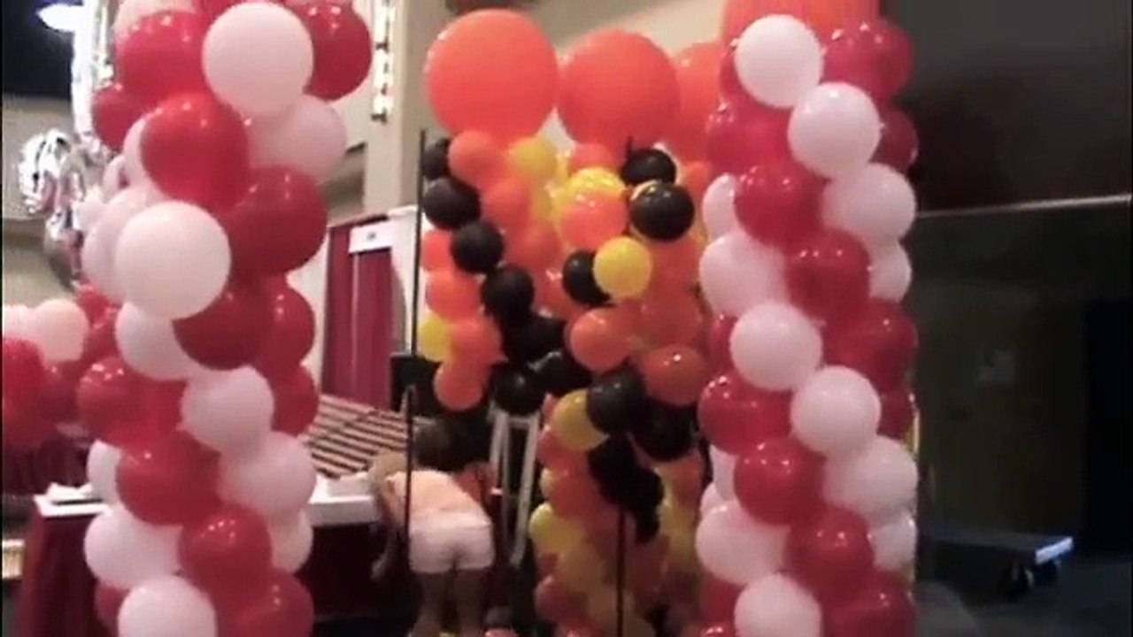 Christa pops balloons again