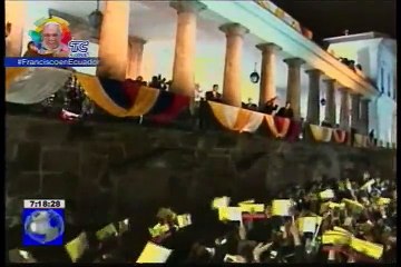 Papa Francisco visitó la Catedral Metropolitana