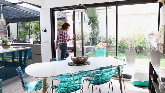 Un appartement en rez-de-chaussée transformé en petite maison
