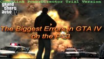 The Biggest Errors in GTA IV on the PS3
