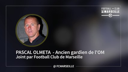 Pascal Olmeta évoque le mercato de l'OM