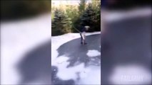 Smells Like Teen Spirit parody with Shovel on Ice is Hilarious