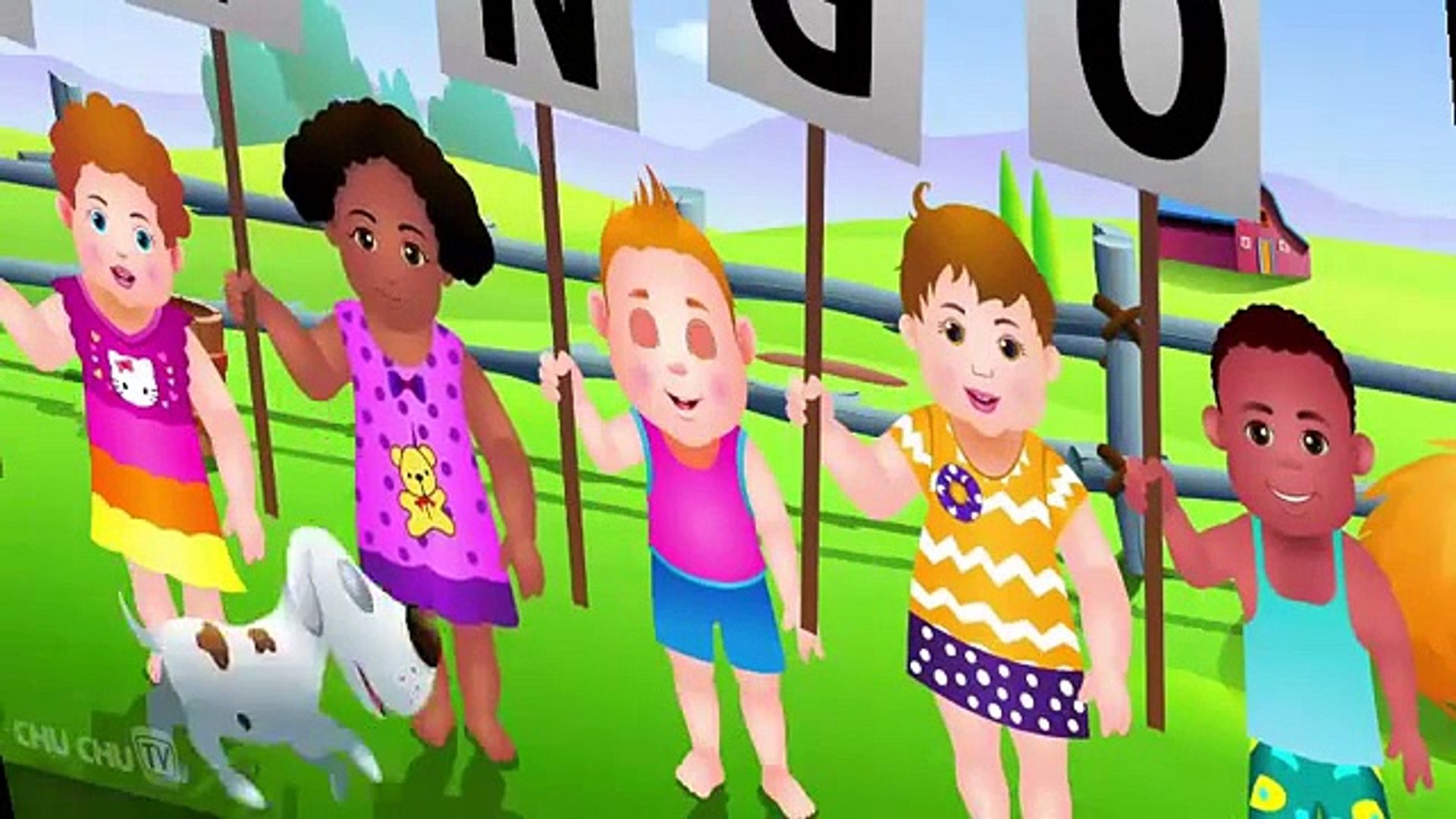 CHUCHU TV: E # 34 BINGO Dog Song-ABC Songs for Children - FULL HD 1080P  (KIDS SONG) - video Dailymotion