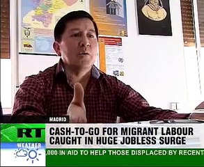 Crisis in Spain hits migrants