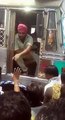 Hindu mob attempts to attack & lynch a Sikh driver,his KIRPAN stops their advance