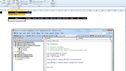 EAF #37 - Excel VBA Loop to Find Records Matching Search Criteria