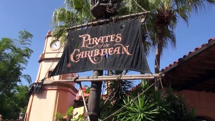 Disney's PIRATES OF THE CARIBBEAN - On Ride Pandavision - Nightvision  - Magic Kingdom -Disney World