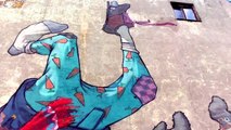 Graffiti i Murale - Łódź al.Kościuszki 27 - Etam Crew - Sat One - cz 4