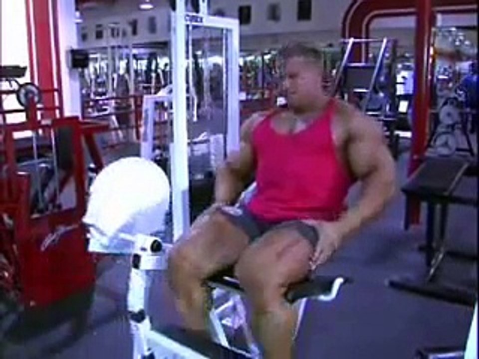 Jay Cutler - Entrenando Piernas (Lest)