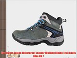 Northwest Avalon Waterproof Leather Walking Hiking Trail Boots Blue UK 7