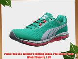 Puma Faas 6 F4 Women's Running Shoes Pool Green/Trade Winds/Dubarry 7 UK