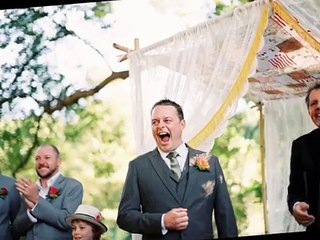 Beautiful In White - Groom cries when he sees his bride