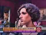 Gisela Ponce de León, incómoda por lo dicho sobre Andrés Wiese