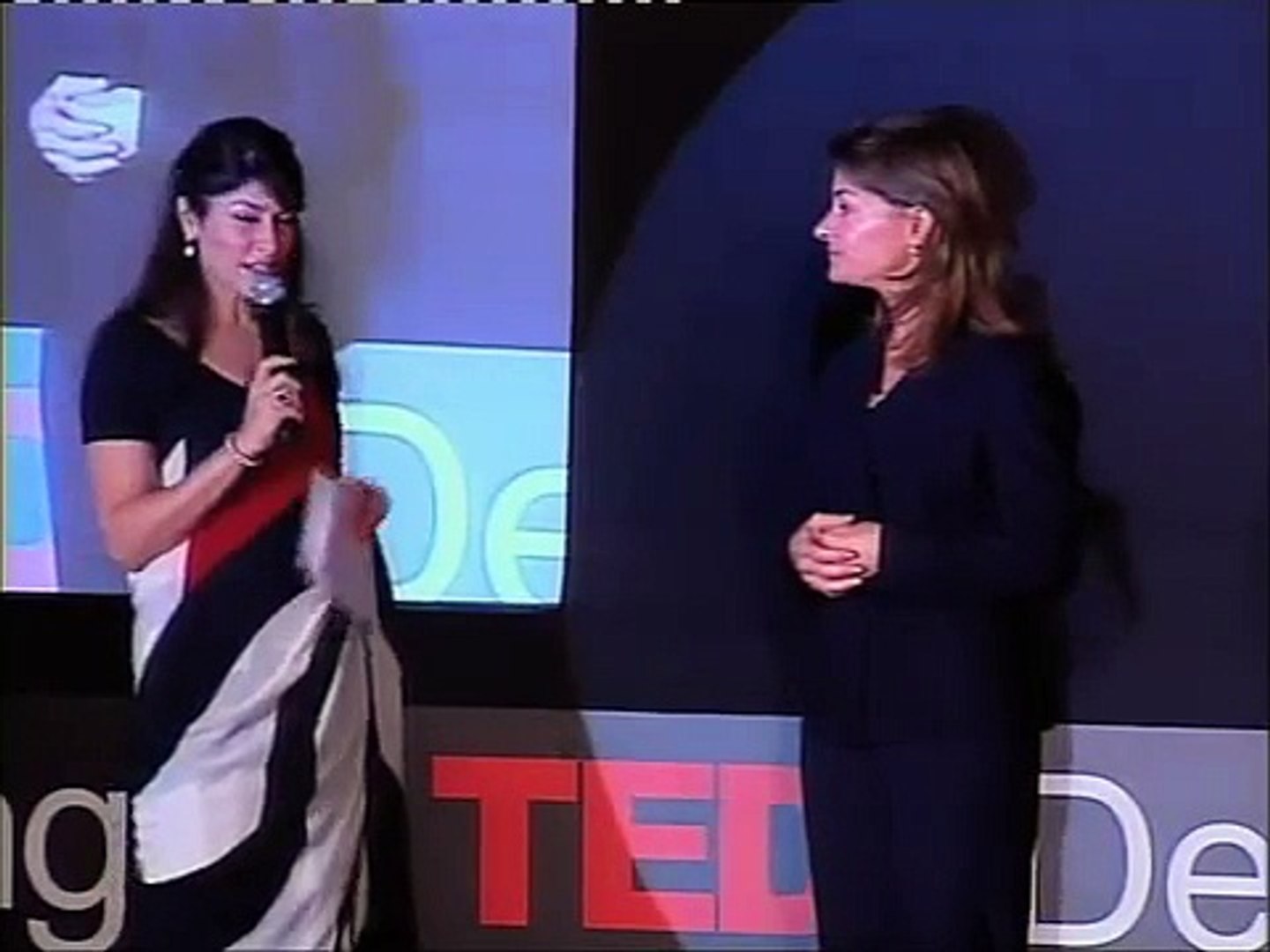 ⁣Q & A With Melinda Gates: TEDxChange @ TEDxDelhi | Bill & Melinda Gates Foundation