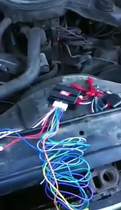 Simple car alarm install