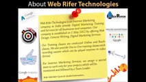 seo training in chennai, search engine optimization training, web rifer