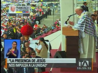 Télécharger la video: El mensaje de papa Francisco en la Homilía