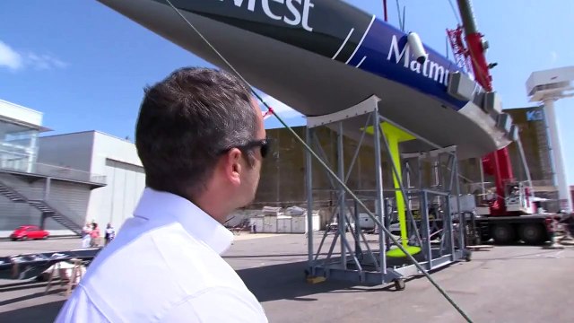 Le nouveau bateau de Fabrice Amedeo pour le Vendée Globe 2016