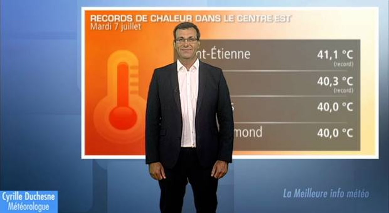 Derniers records de chaleur avant la chute des températures